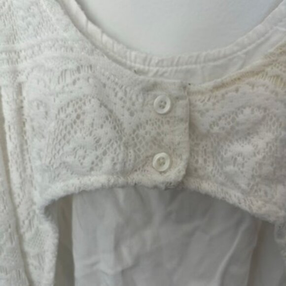 Hollister white lace romper, size M - Picture 3 of 5